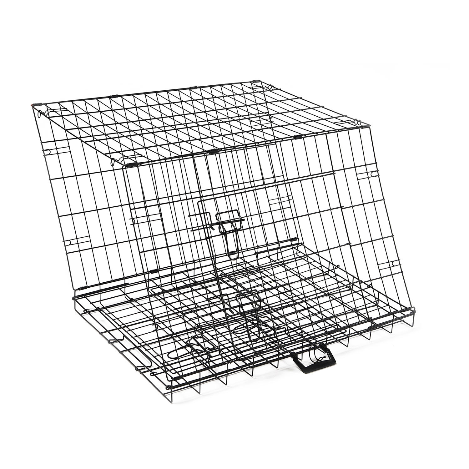 Metal dog shop travel crate