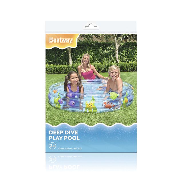 Bestway Deep Dive 3-Ring Pool 1.52m