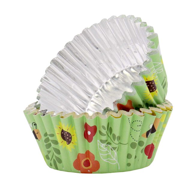 PME Bees Foil-Lined 30 Cupcake Cases