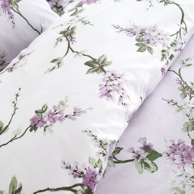 SUPER KING SIZE DUVET COVER Wisteria Lilac