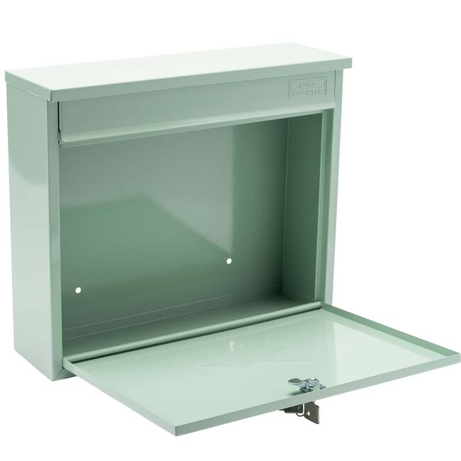 Steel Letterbox Elegance Chartwell Green 