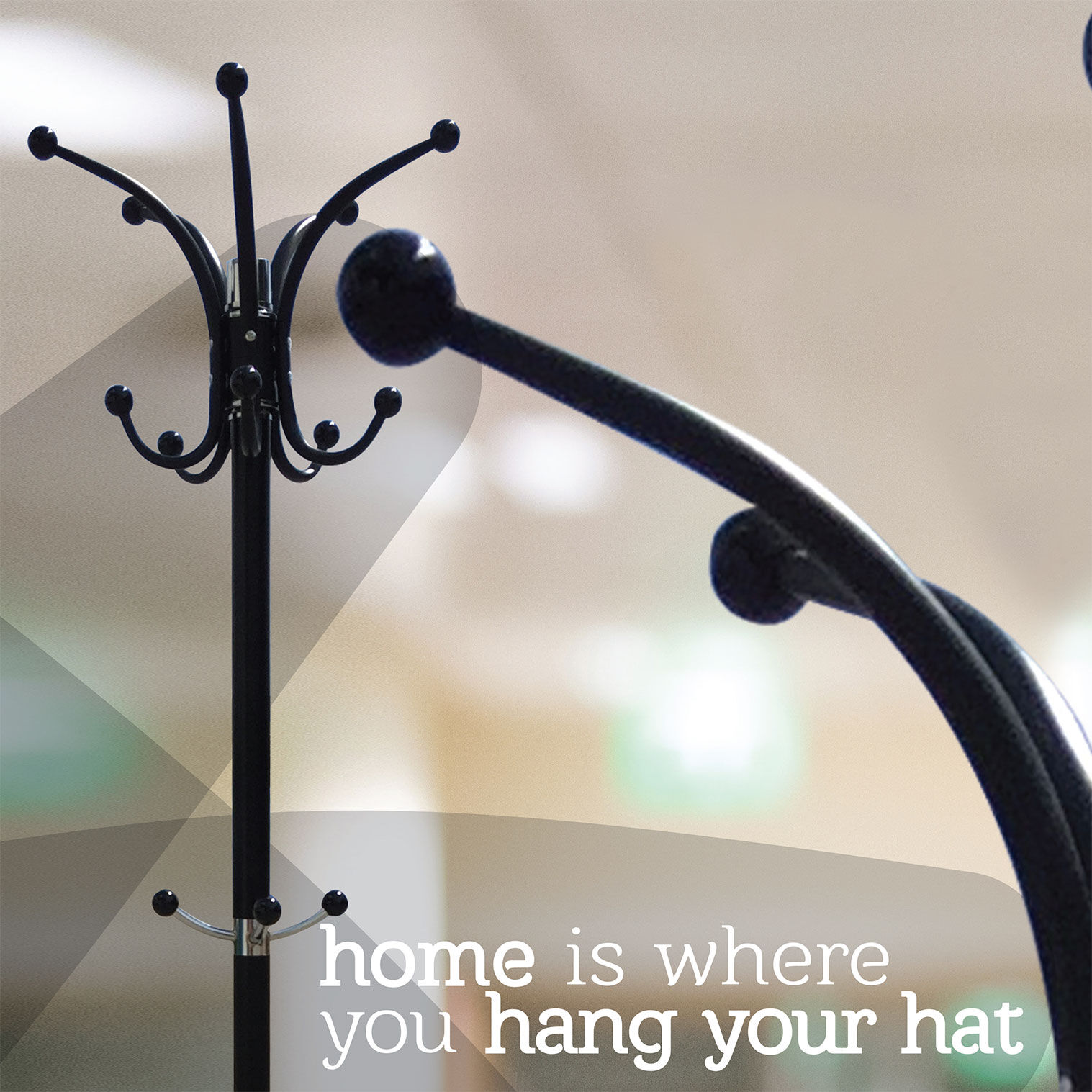 Holmes Coat Rack Black