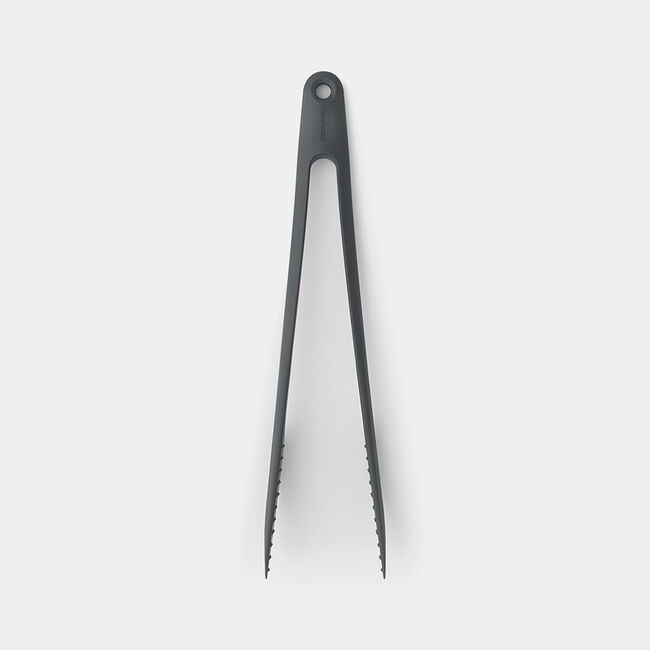 Brabantia Kitchen Tongs with Tweezers - Dark Grey