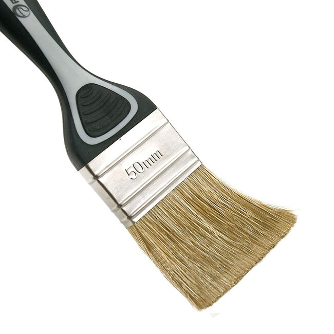Rolling Dog 50mm Paint Brushes w/ Rubber Handle