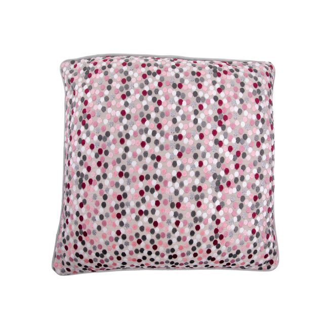 Sophie Spot Cushion 45x45cm - Pink
