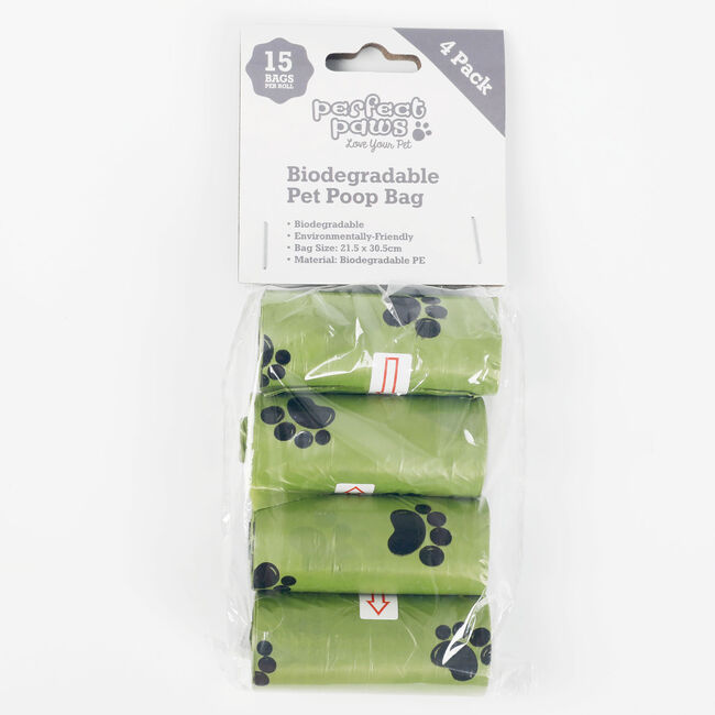 Biodegradable Pet Poop Bag 4pk