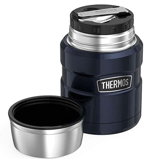 Thermos 470ml King Food Jar with Spoon - Blue