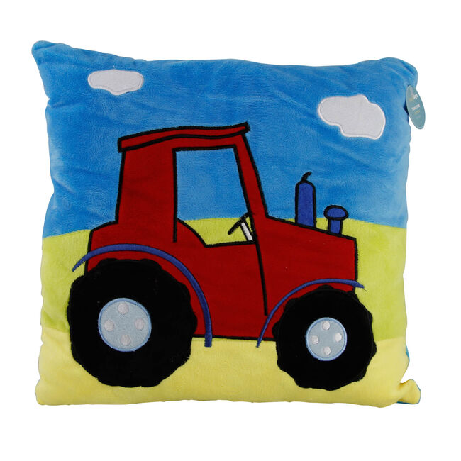 Tractor Square Cushion 35cm x 35cm - Multi