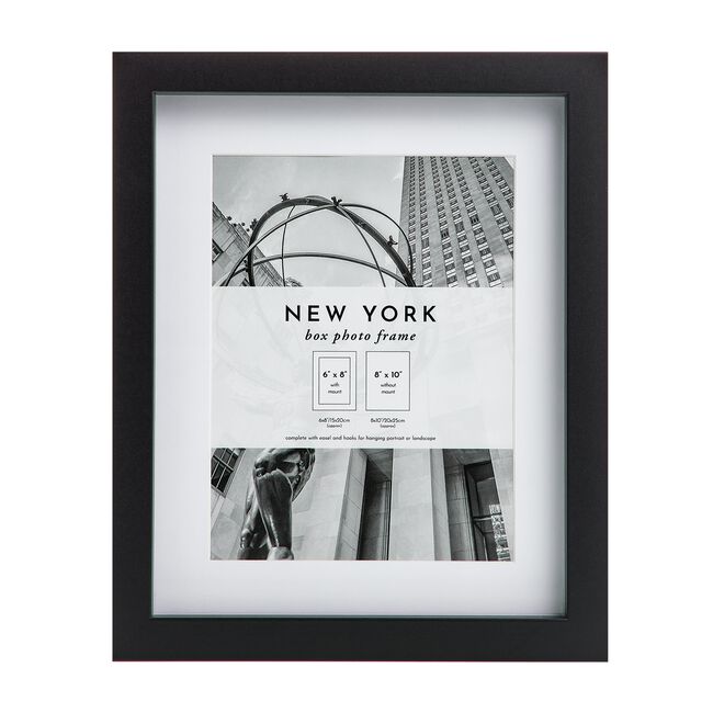 6X8 NEW YORK BLACK Photo Frame