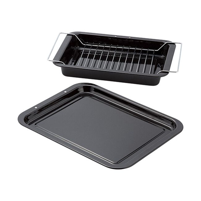 Judge Essentials Enamel Oven Trays - 2PC