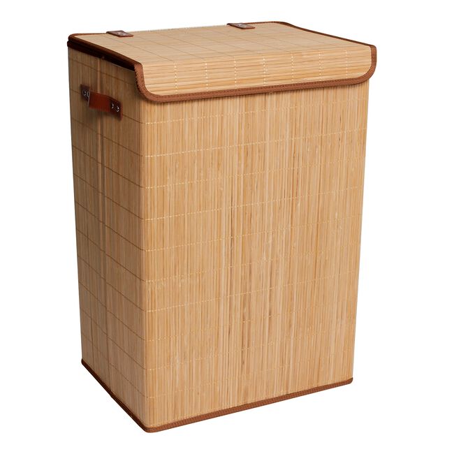 Bamboo Foldable Laundry Hamper
