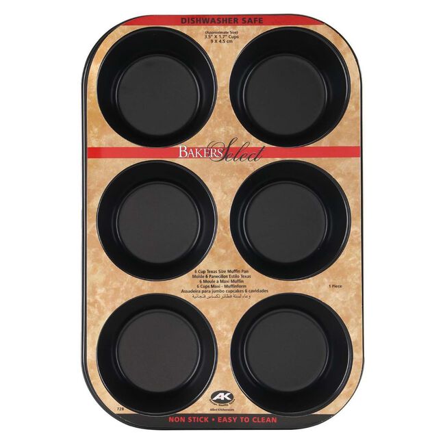 Bakers Select Muffin Tray 6 Cup