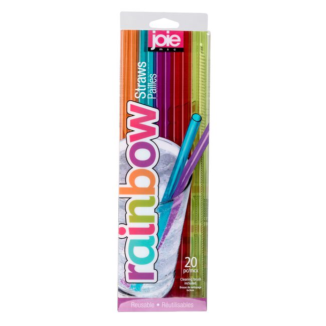 Joie 20 Glitter Straws