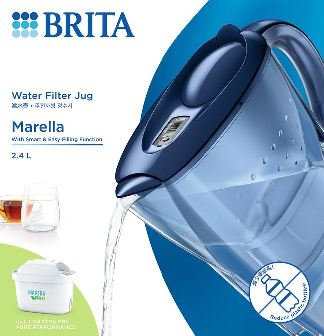 Brita Marella MXPRO Blue Water Jug