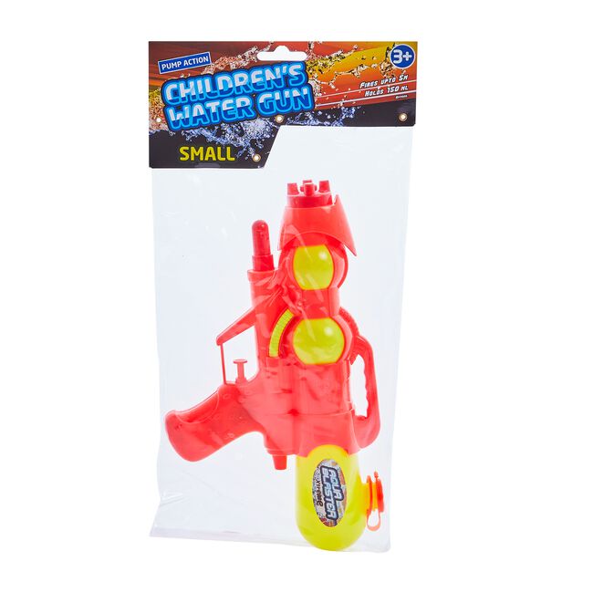 Childrens Small Water Gun - Orange/Yellow