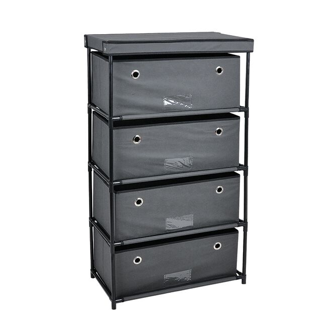 Stackaway 4 Drawer Wide Storage