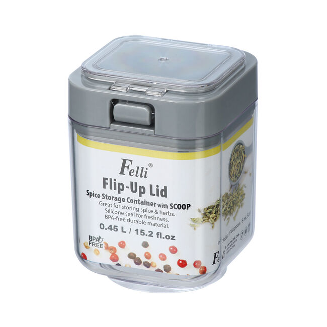 Felli 0.45L Flip-Up Food Storage Container