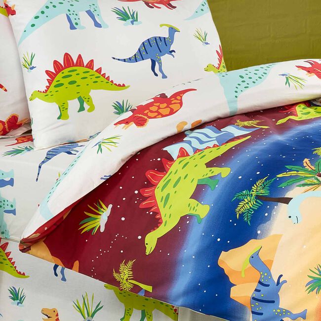 JUNIOR BED DUVET COVER Dino Land