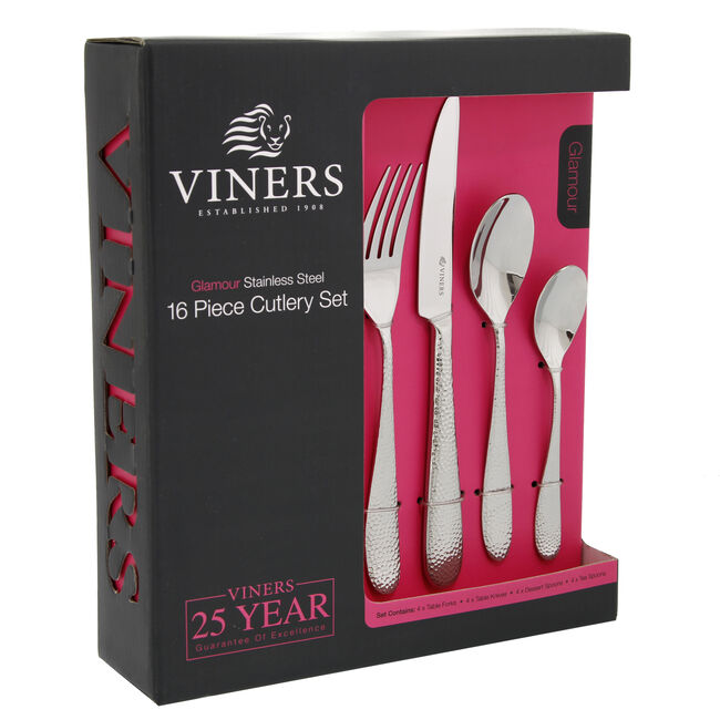 Viners Glamour Cutlery Set - 16 Piece