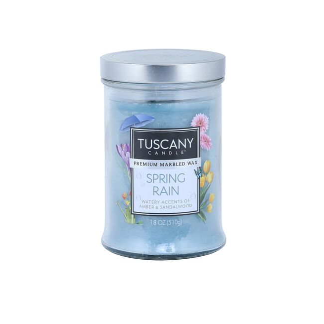 Tuscany Double Wick Spring Rain Candle 18oz