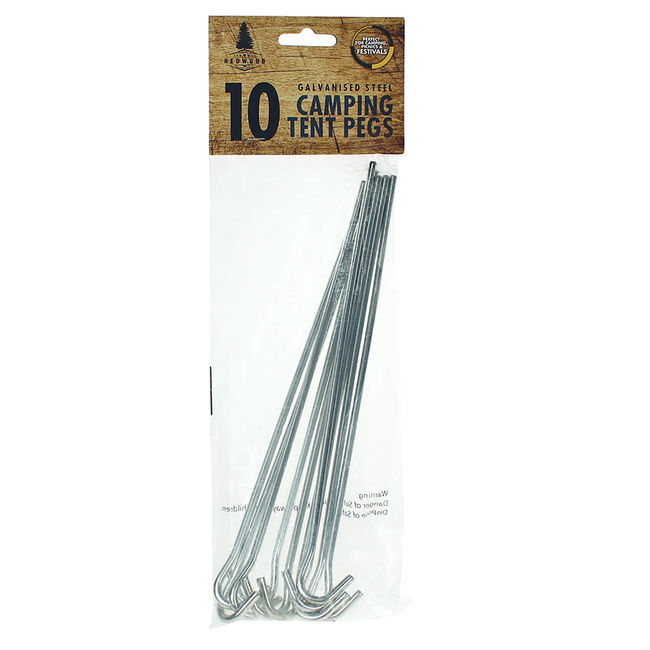 Tent Pegs 10 Pack