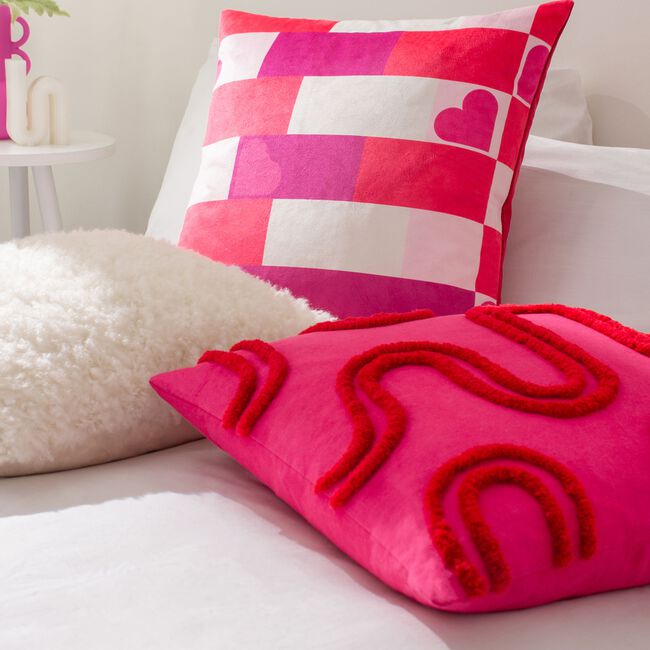 Heya Home Big Love Cushion 45cm x 45cm - Pink