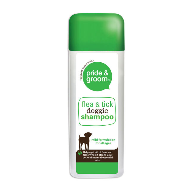 Pride & Groom Flea and Tick Dog Shampoo