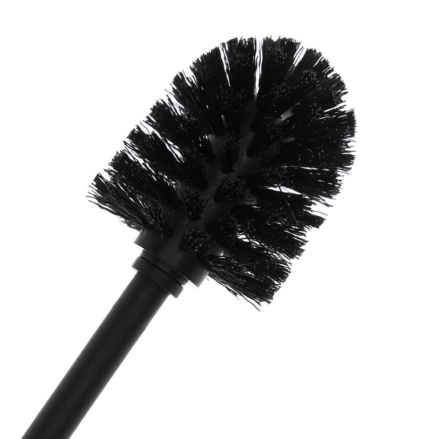 Black toilet outlet brushes