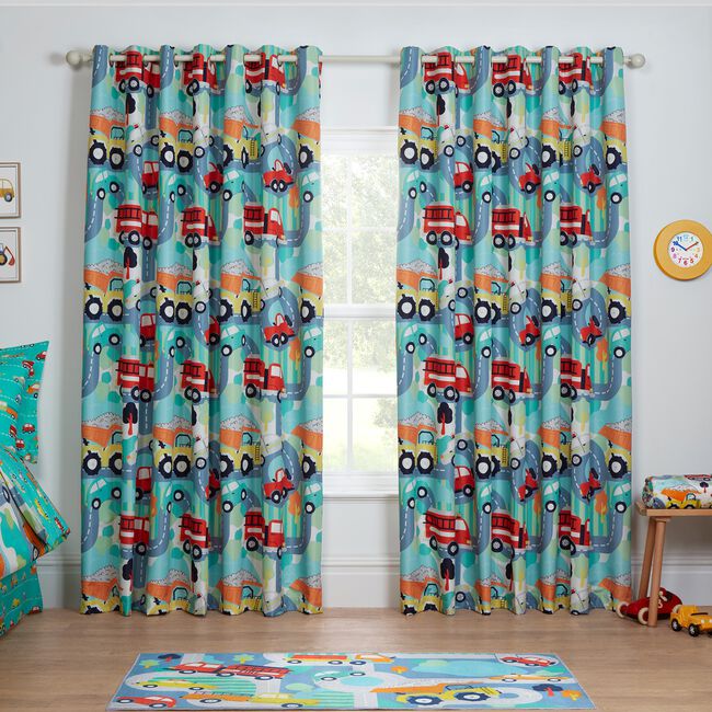 BLACKOUT & THERMAL TRAFFIC MAP 66x72 Curtain