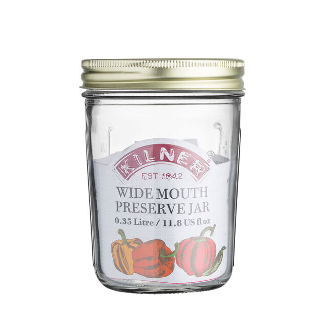 Kilner Wide Mouth 0.35L Preserve Jar 