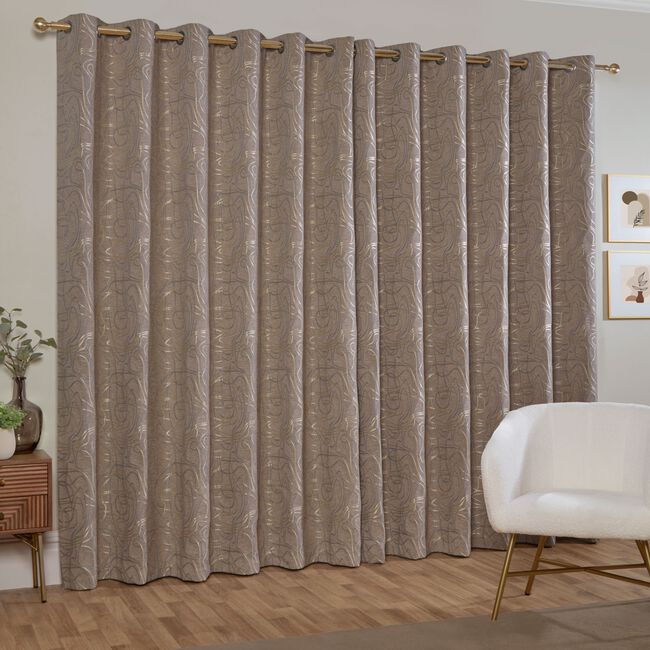 TOPOGRAPHY NATURAL 66x54 Curtain