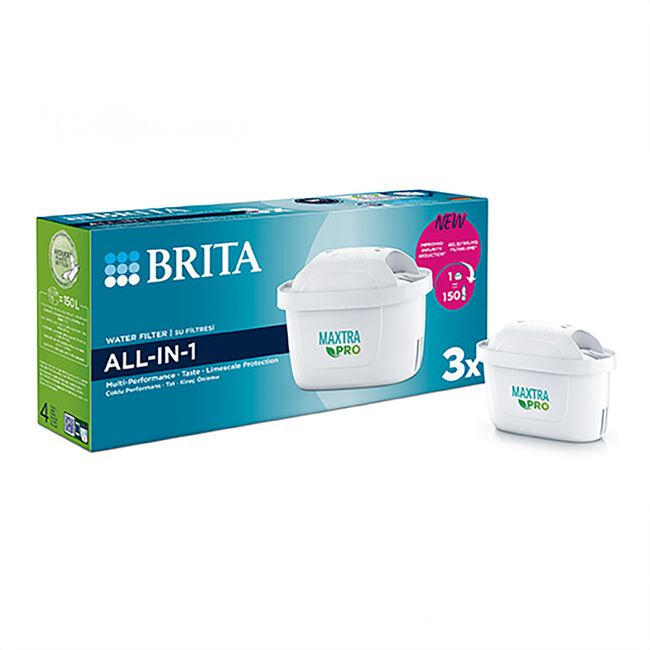 Brita MAXPRO 3 Pack All In One Filter Cartridges