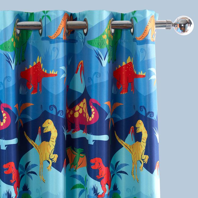 BLACKOUT & THERMAL DINO CREW 66x72 Curtain