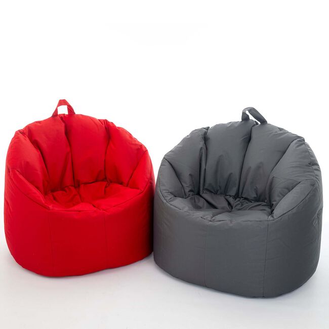 Snug Seat Bean Bag Chair - Red