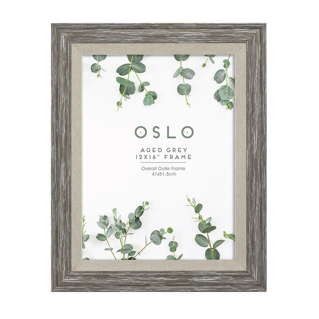10x12 OSLO AGED GREY Frame 