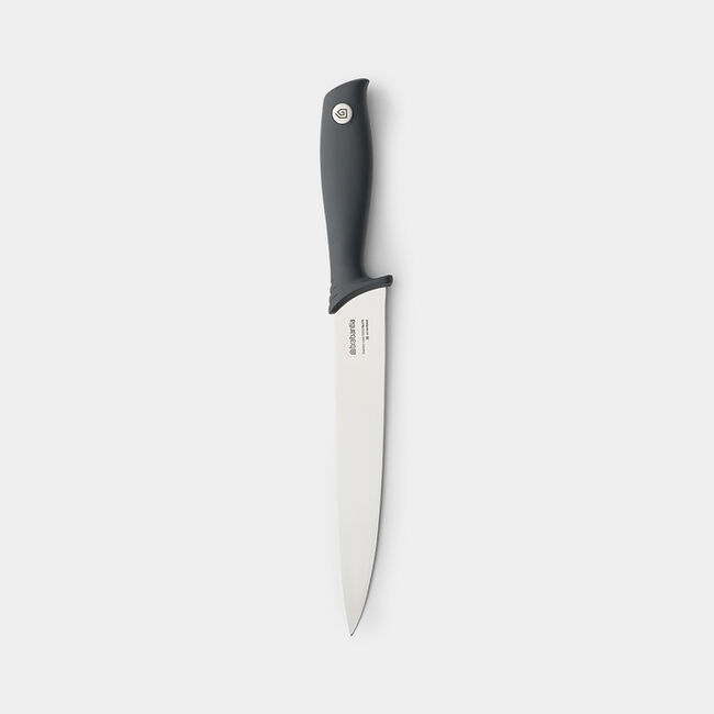 Brabantia Carving Knife - Dark Grey