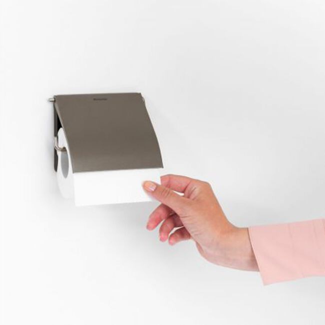 Brabantia Renew Platinum Toilet Roll Holder