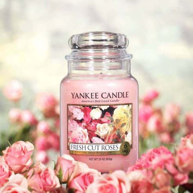 Yankee Candle Fresh Cut Roses Large Jar