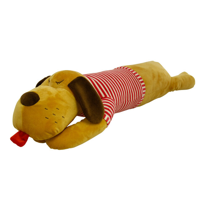 Lying Dog Cushion 70cm - Red