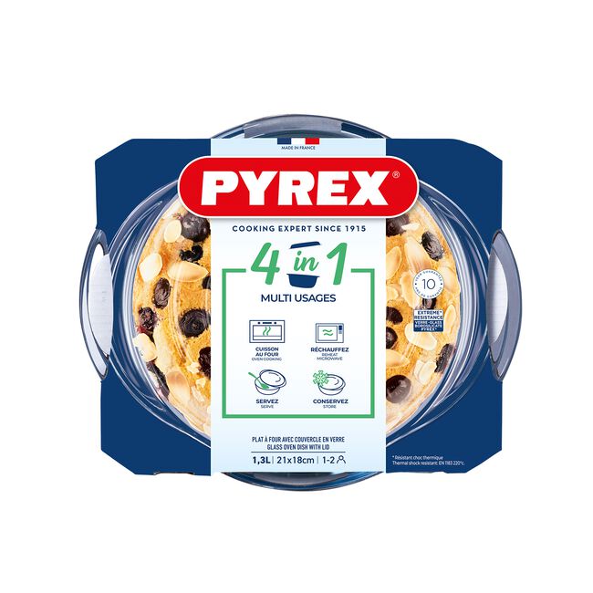 Pyrex® Classic 1.3L Round Casserole Dish