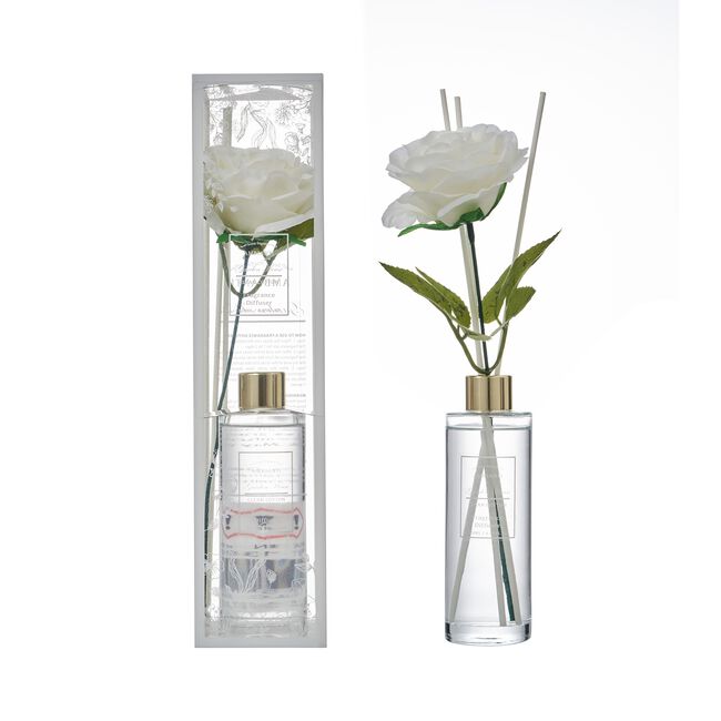 Ambianti Clean Cotton Faux Flower Reed Diffuser