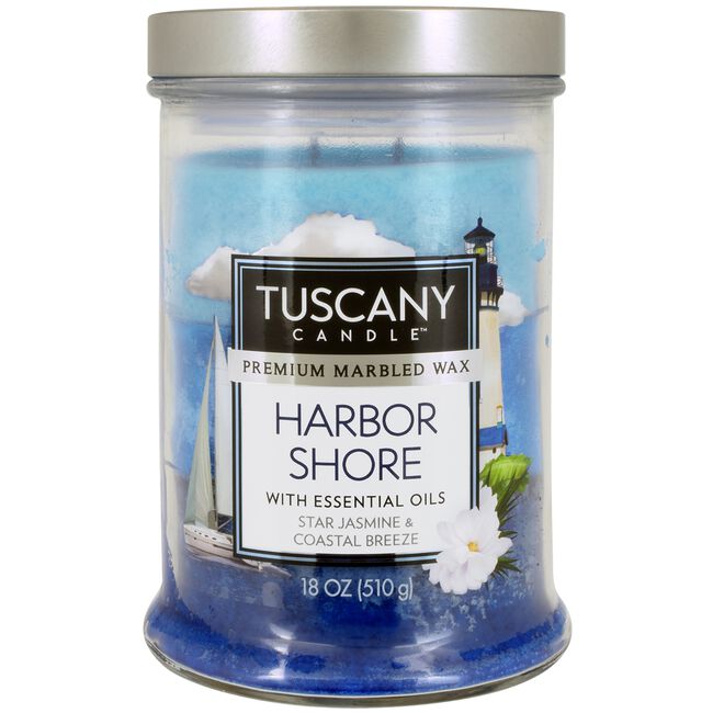 Tuscany 18oz Triple Pour Harbour Shore Candle