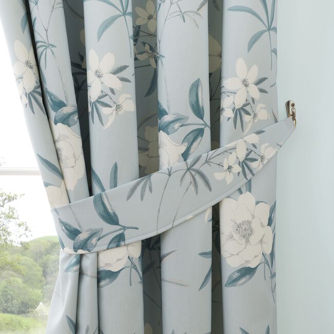 DREAMS & DRAPES EVE DUCK EGG 66x54 Curtain