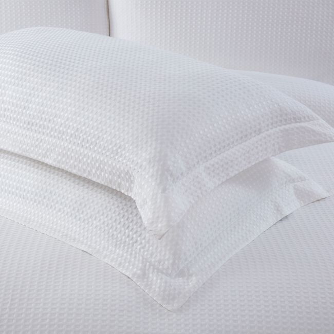 SINGLE DUVET COVER Bamboo/Cotton Waffle 200TC