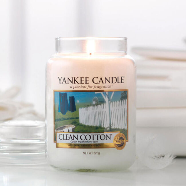 Yankee Candle Clean Cotton Large Jar