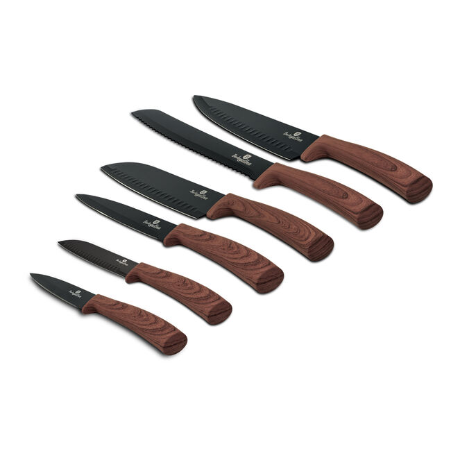 Berlinger Haus Original Wood Knife Set - 6 Piece