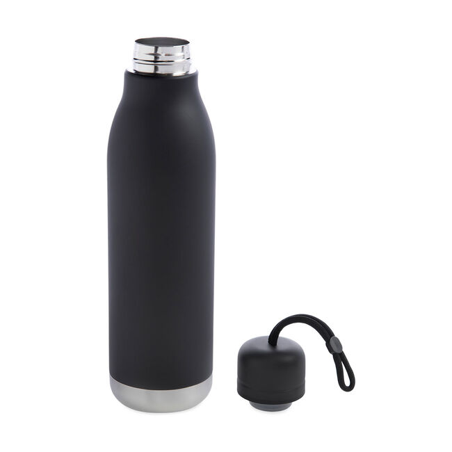 BodyGo Double Wall Water Bottle Flask 750ml -Black