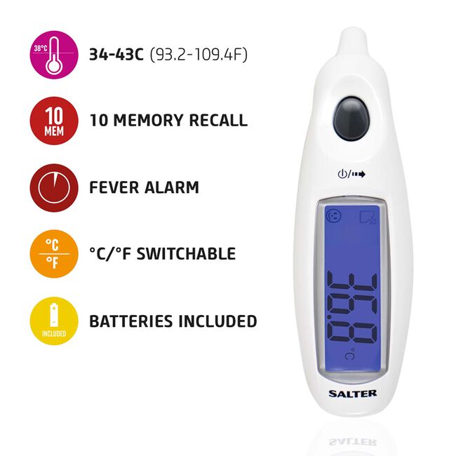 Salter Jumbo Display Ear Thermometer
