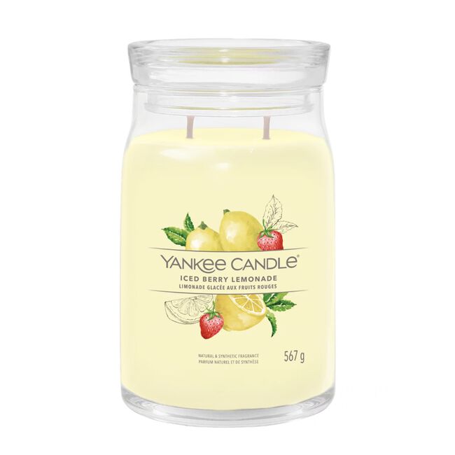 Yankee Candle Signature Berry Lemonade Large Jar
