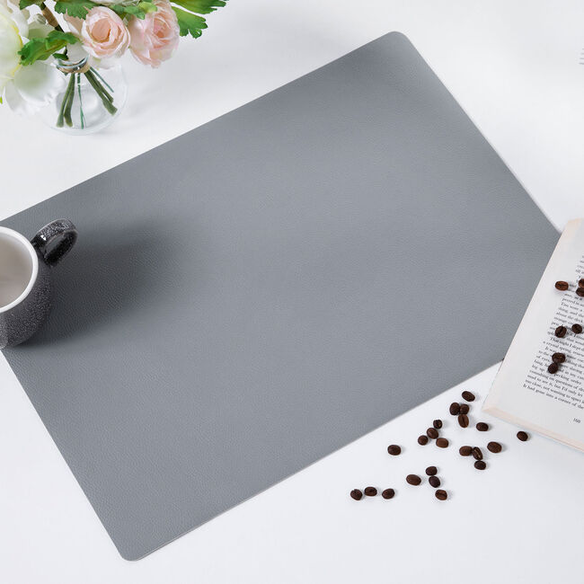 Leather Placemat Grey Home Store + More